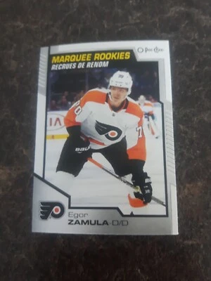 O-Pee-Chee 2020-21 Marquee Rookies Egor Zamula RC Card# 617 - Image 1 of 2