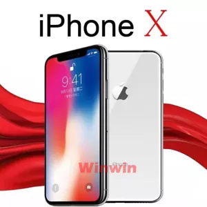 5.8'' iPhone X GSM CDMA 64GB/256GB Cell Phone - Picture 1 of 9