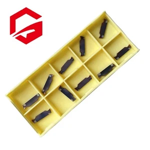 10PCS MGGN200-JM 2mm Carbide Grooving Inserts for MGEHR/MGIVR Cutting Blades - Picture 1 of 9