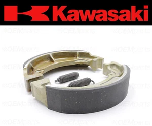 Set of (2) Kawasaki FRONT Brake Shoes and Springs #41048-1068 - Picture 1 of 4