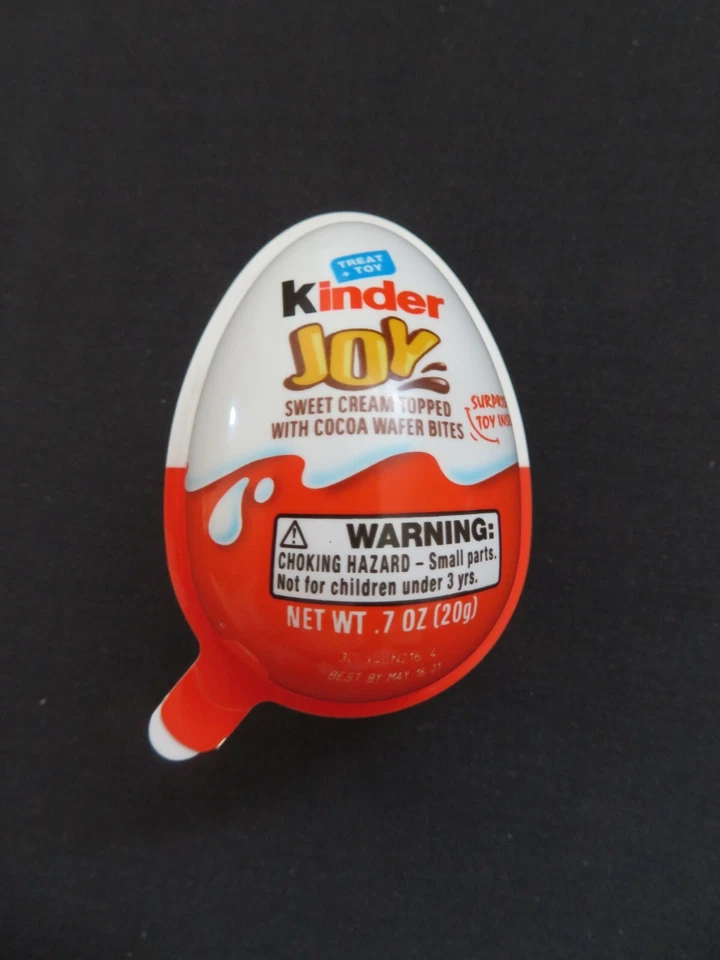 (2) Kinder JOY Treat + Toy Sweet Cream Topped w Cocoa Wafer Bites 0.7 Oz Each - Image 1 of 1