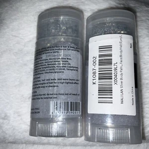 Silver Face Glitter Stick, Sparkle Sequins Holographic Makeup Glitter Stick Set2 - Picture 1 of 19