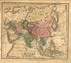 Asia Ottoman Empire Russia China Japan Mughals Japan Korea India 1819 Morse map
