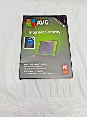 AVG Internet Security 3 PCs-*NEW/SEALED* - Image 1 of 4