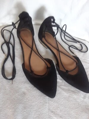 Sapatilhas pretas Massimo Supply Company tamanho 7,5 gravata alta - Imagem 1 de 4