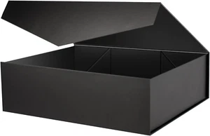 PACKHOME 16.3X14.2X5 Inches, Extra Large Gift Box with Lid, Gift Box for Clothes - Picture 1 of 12