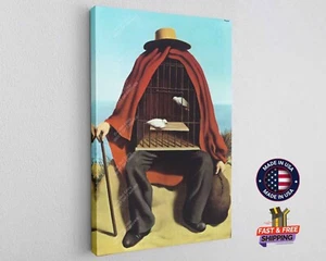 Der Therapeut René Magritte 1937 klassisches Leinwand Deko Kunstdruck Zimmer Gemälde - Bild 1 von 6
