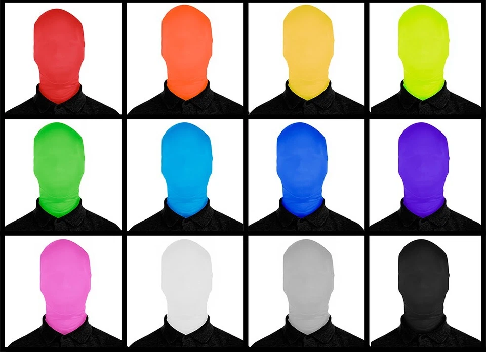 ¡NUEVO! MASCARILLA ZENTAI PIEL VIEJA - TELA ELÁSTICA DISFRAZ CARA - HOMBRE VERDE - 2 TALLAS Foto 1 de 1