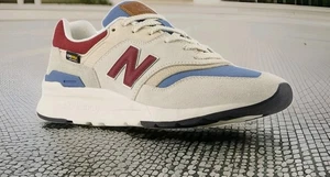 Herren New Balance 997 H - Off White/Blue/Maroon - Bild 1 von 5
