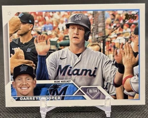 Topps Serie 1 2023 GARRET COOPER Specchio d'oro SSP! - Miami Marlins - Foto 1 di 2
