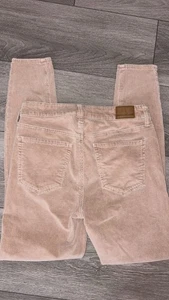 Pantalones de pana color tostado American Eagle talla 4 entrepierna 28 en rosa 9,5 pulgadas - Imagen 1 de 9