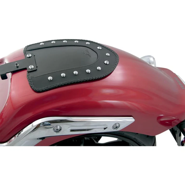 Mustang Fender Bib - Studded Motorcycle Street Bike 78049 1405-0031 mmp78049 - Image 1 of 4