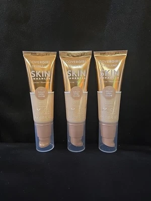 3pc Lot Covergirl Trublend Skin Enhancer Luminizer #50 Gelly Opal Glow Nourish - Image 1 of 4