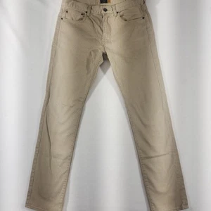 J. Crew 484 Slim Stretch Chino Pants Mens 31 x32 Brown Five-Pocket - Picture 1 of 7