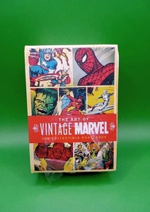 THE ART OF VINTAGE MARVEL ☆ 100 Collectible Postcards 2007 NEW *See Description - Picture 1 of 8