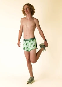 Pantalones cortos para hombre Sea Turtles 2" medio dividido (XS, S, M, L, XL) - Imagen 1 de 12