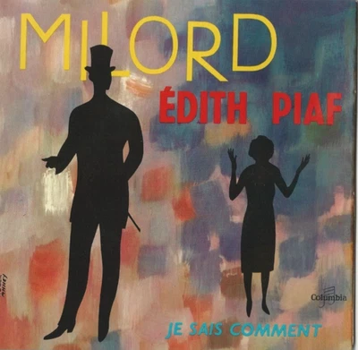 Edith Piaf : Milord   45 RPM 7" Single 1960's Foto 1 de 2