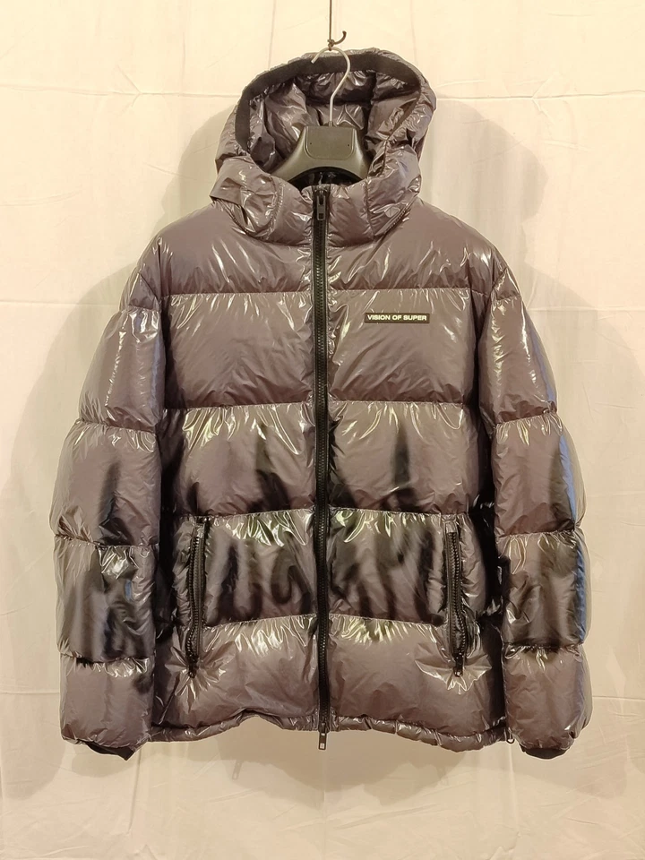 Giacca Piumino Vision Of Super Lucido Grigio  XL - Imagen 1 de 4