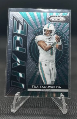 2023 Panini Prizm Tua Tagovailoa #H-1 Hype Miami Dolphins - Image 1 of 2