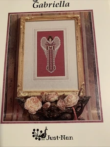 Just Nan Cross Stitch Patterns Of Evangeline, Serena, Gabriella & Gloriana - Picture 1 of 8