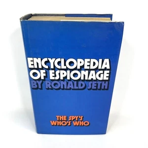 Encyclopedia of Espionage By Ronald Seth Hardcover Book 1975 - Picture 1 of 6