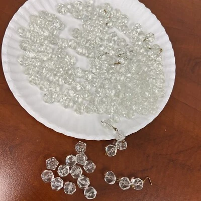 Replacement Crystals Lamps Chandeliers .5” Polygons 166 Total - Imagem 1 de 4