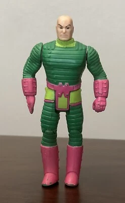 Figura de acción vintage 1984 DC Comics Super Powers LEX LUTHOR verde rosa Kenner Foto 1 de 3