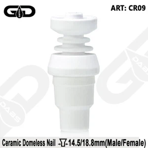 Chiodo in Ceramica di grado medico - SG: 14,5/18,8 mm femm/masc Grace Glass Nail - Imagen 1 de 4