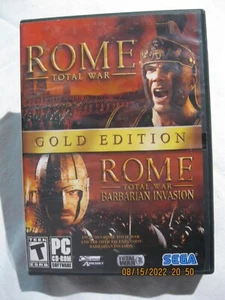 Rome : Total War - Gold Edition (PC, 2006) SEGA Strategy Combat Horses Elephants - Picture 1 of 12