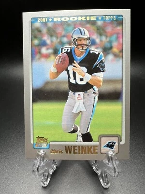 2001 Topps Football - #380 Chris Weinke (RC) Panthers - Image 1 of 2