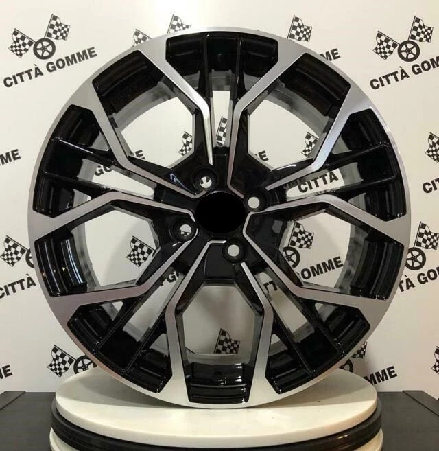 4 Llantas de Aleación Compatible Abarth Esseesse Punto Evo Y Grande 18" New - Imagen 1 de 2