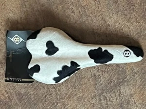 NOS Rare ORIGIN 8 PRO UNO COW Fur Top Saddle Bicycle Road Bike Racing Seat - Picture 1 of 7
