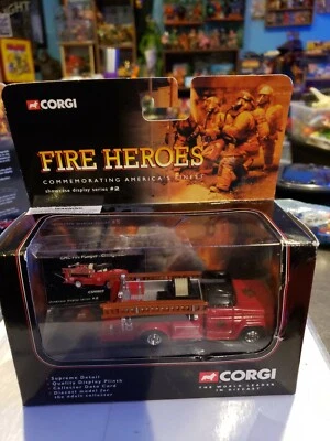 Corgi Fire Heroes 1966 GMC Fire Pumper Chicago Fire Department CS90009 Chevy - Image 1 of 4