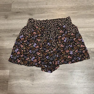 American Eagle Shorts Womens XS Flowy Elastic Waist Floral With Pockets - Picture 1 of 4