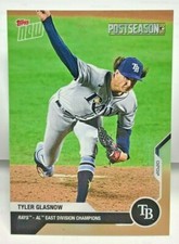Tyler Glasnow 2020 Topps Now Postseason #PS-22 - TAMPA BAY RAYS - SP /142