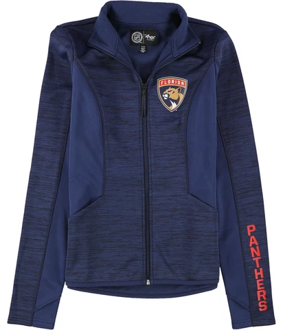 G-III Sports Womens Florida Panthers Fleece Jacket, Blue, Small Cover