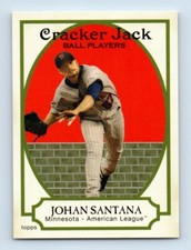 2005 Topps Cracker Jack Johan Santana Minnesota Twins #85A
