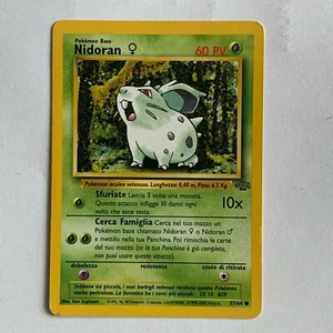 Nidoran 57/64 Set JUNGLE POKEMON Card Carta ITA - Imagen 1 de 1