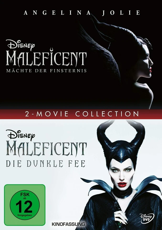 Maleficent - Die dunkle Fee/Mächte der Finsternis (DVD, 2020, 2-Disc Set)