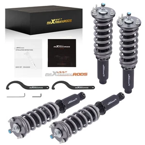 24 Way Adjustable Damper Coilovers Suspension Kit For Honda Accord 1998-2002 - Picture 1 of 13
