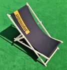 Jägermeister Liegestuhl Klappbar Strandstuhl Holz Buche Natur Festival (7339-1)