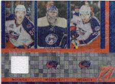 2010-11 (BLUE JACKETS) Zenith Mozaics Materials #6 Vermette/Mason/Voracek