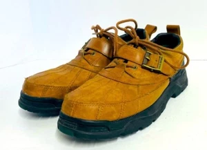 Polo Sport Ralph Lauren Vintage Damenschuhe Größe 9,5 B Wandern braun Leder Schnalle - Bild 1 von 12
