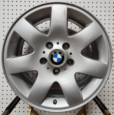 BMW 3-Series 1999-2006 16x7 Wheel Rim OEM Factory Original 36111094498 59289 S Foto 1 de 4