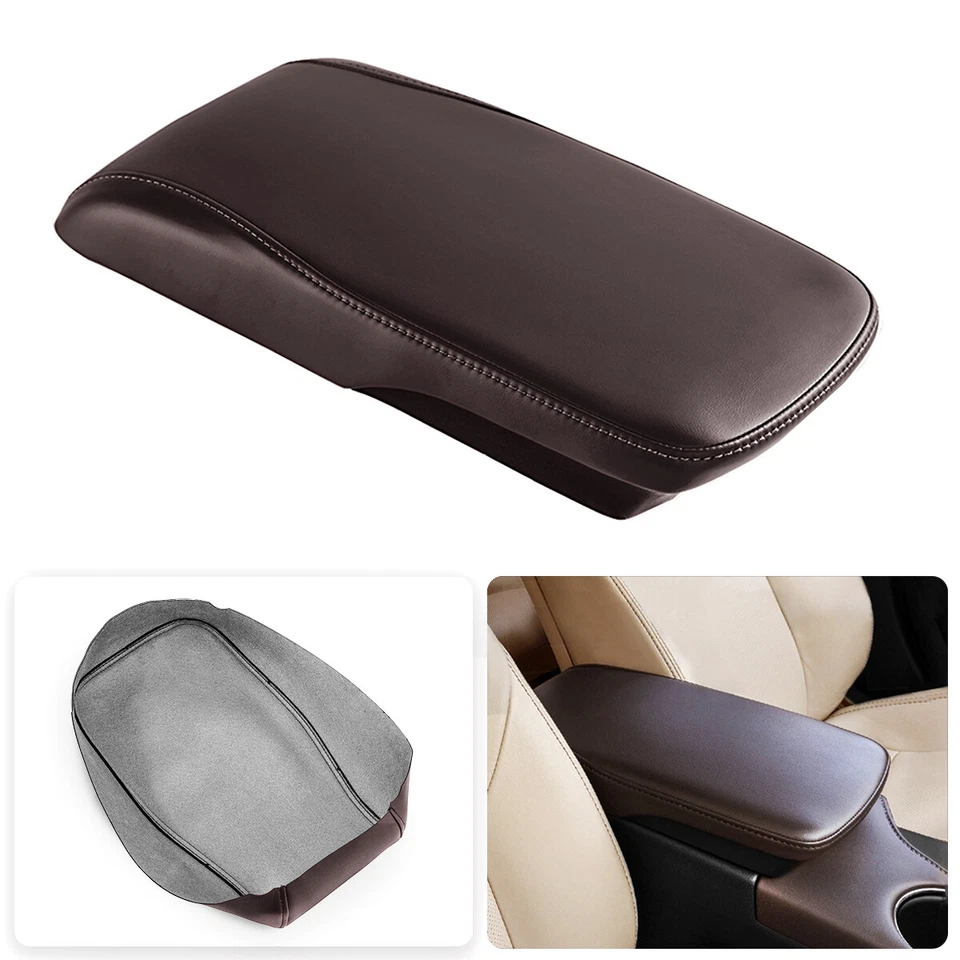 Fits Toyota Avalon 2013-2018 Center Console Lid Arm Rest Replacement Cover Brown Foto 1 de 4
