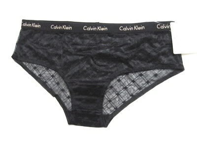 A0288 Calvin Klein D3126 Para Mujer 365 Nuevo Ajuste Diario Comodidad Malla Transparente Hipster Foto 1 de 4