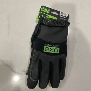IronClad Work Gloves EXO2-MWR-04-L Construction Glove New With Tag Size Large