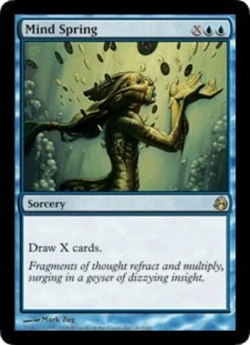 Mind Spring ~ Lightly Played Morningtide MTG Magic UltimateMTG Blue Card - Image 1 of 1