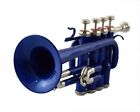Piccolo  Blue With Case Mouthpiece piclo Instrument For Beginner sale
