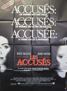 "LES ACCUSÉS (THE ACCUSED)" Affiche originale (Kelly McGILLIS, Jodie FOSTER) - Imagen 1 de 1